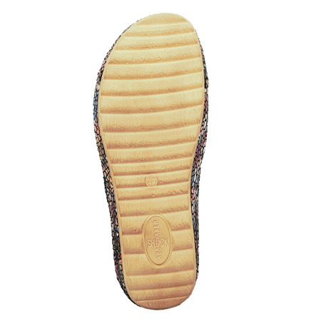 Maciejka Klapki Damskie Skórzane Multikolor 02628-44/00-1