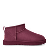 Ugg Women's Snow Boots in Classic Ultra Mini Burnt Magenta