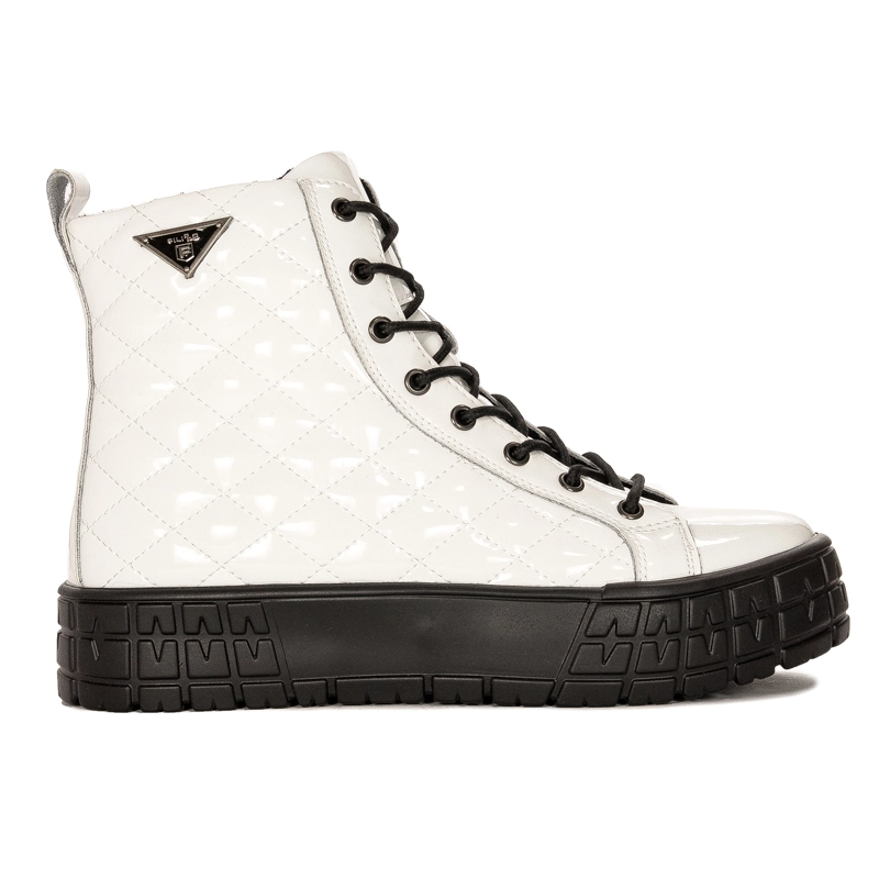 Filippo White Women's Lace-Up Boots DBT3944/22 WH