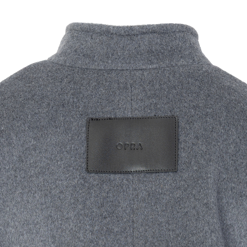 OPRA Oversize Minimalist Jacket Grey OP-KU-NUBA-GREY