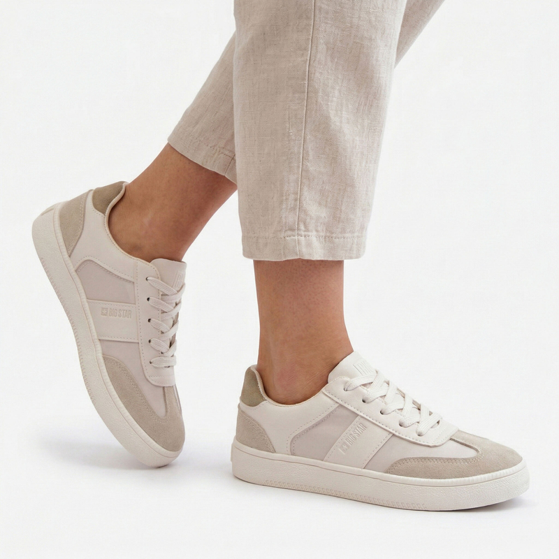 Big Star Women's Casual Sneakers Classic Beige TT274768-BEIGE
