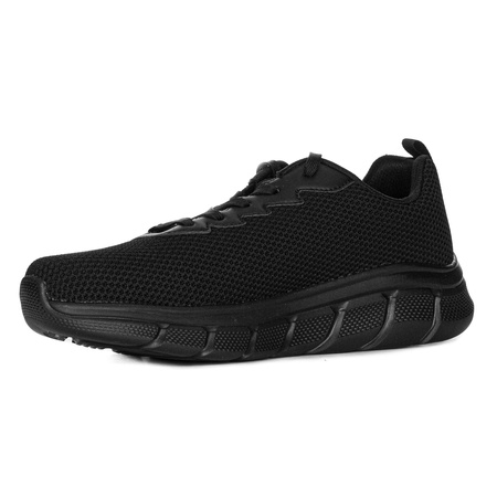 Skechers Sneakersy męskie Vegan Black czarne