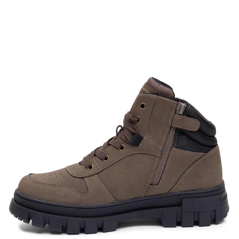 Tommy Hilfiger Botki Trzewiki Damskie Ciemny Zielony T3X5-35292-BK