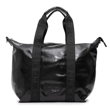 Pepe Jeans Chelsea Glossy Black Bag