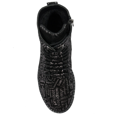 Artiker 49C0727 Black Silver Boots