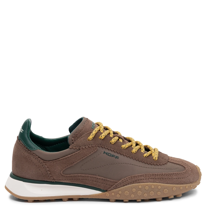 Hoff Modne Zamszowe Sneakersy Sznurowane Brązowe 22659410