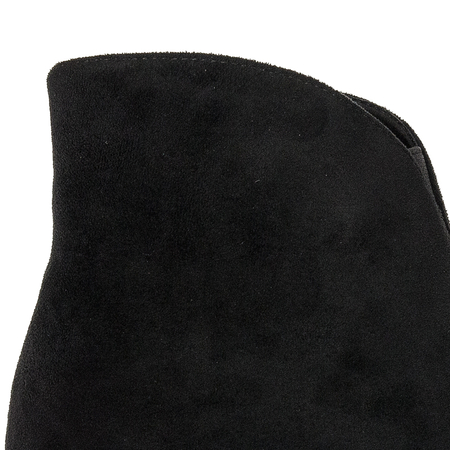 Filippo Black women's insulated boots on a post