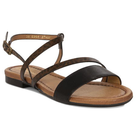 Maciejka Women's Leather Panther Sandals