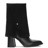 Maciejka Block-Heel Ankle Boots Leather Black K7206-01/00-8