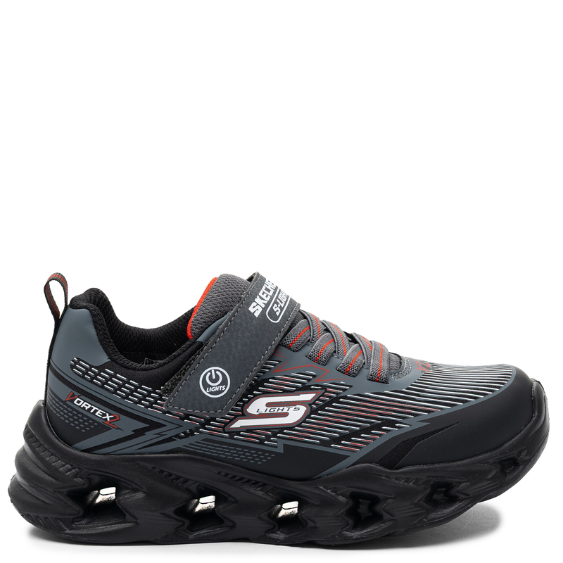 Skechers Sneakersy Chłopięce Czarne 400605L-BKCC