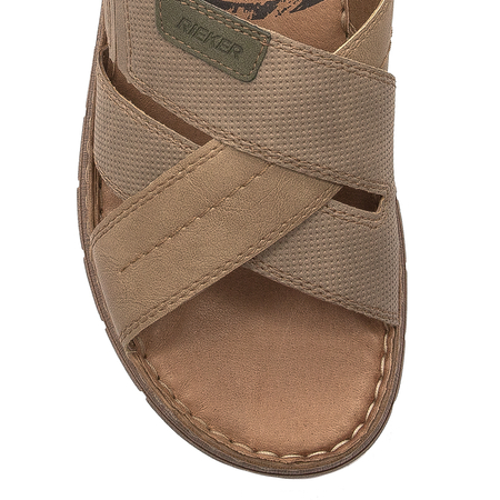 Rieker Women's Beige Slides
