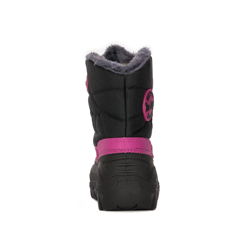 Lee Cooper Śniegowce buty zimowe dziecięce Black/Fuchsia
