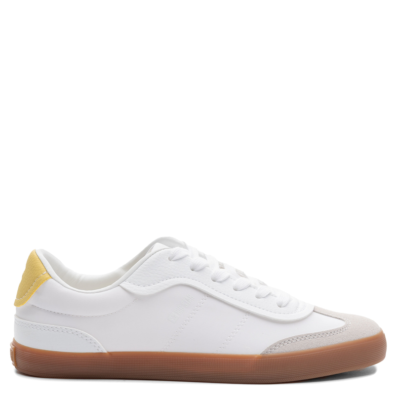 Big Star Retro Sneakers Low-Top Sports Shoes with Gum Sole White TT274421-WHITE
