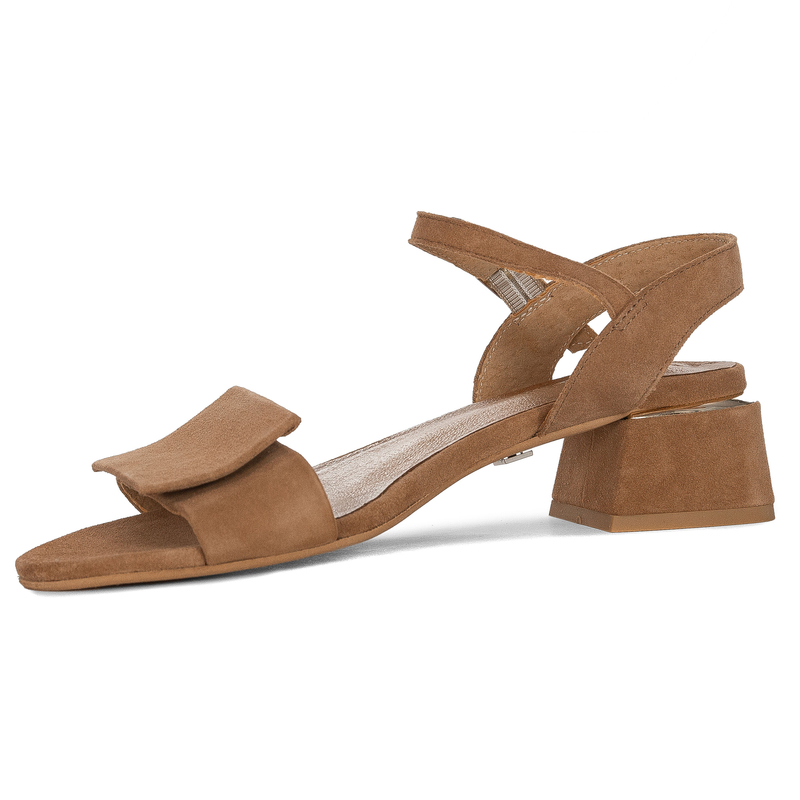 Maciejka Women's Heeled Leather Sandals Rude