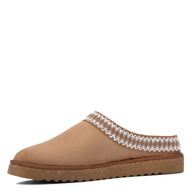 Inblu Women's Decorative Textile Slippers Camel EY000030-CAMEL