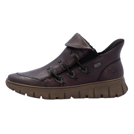 Rieker Women's Half Shoes Maroon