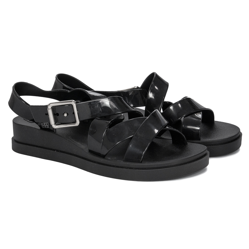 Zaxy Plena Sand Ad Black Sandals