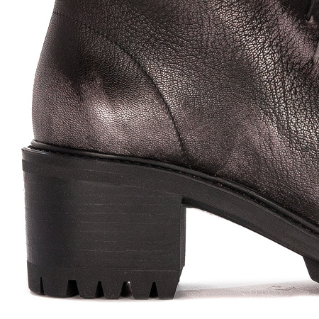 Maciejka Women's Ankle Boots with Heel, Brown