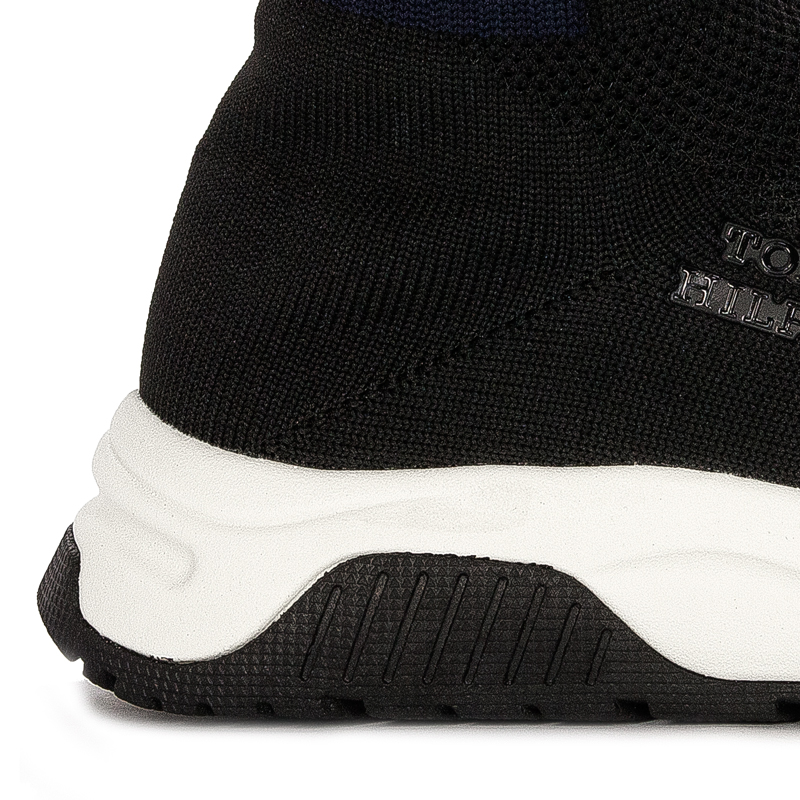 Tommy Hilfiger Women's Black High Sneakers