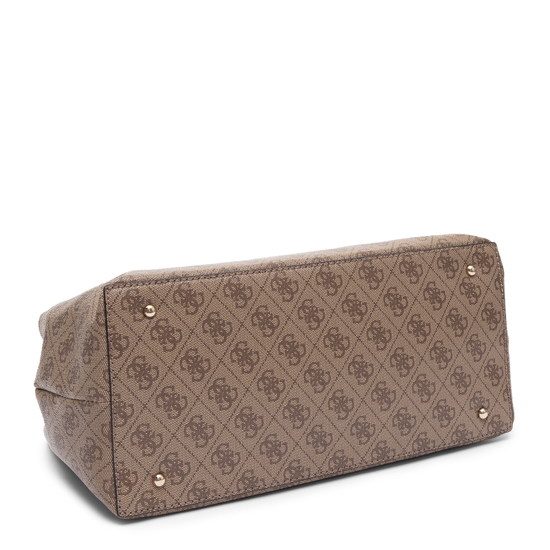 Guess Victtoria Shopper Bag With Monogram Brown HWESG951428-BROWN