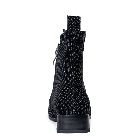 S.Barski Women's Leather Boots, Black
