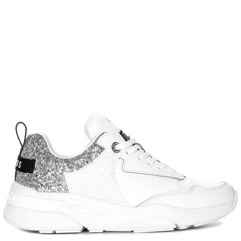 Pepe Jeans White Arrow Glam Sneakers