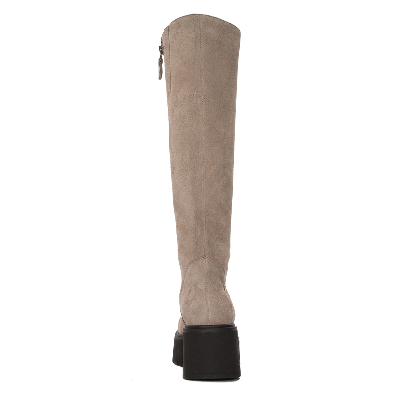 Maciejka 05767-10/00-6 dark beige Knee-High Boots