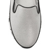 S.Barski Women's Low shoes Leather Silver