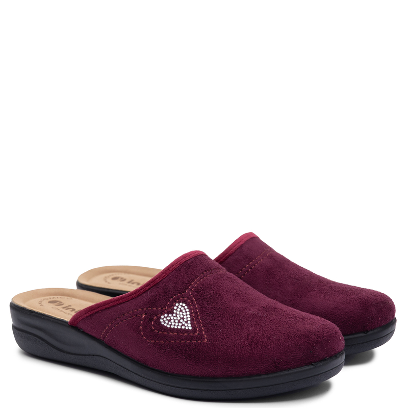 Inblu Women's Burgundy Home Slippers CF000052
