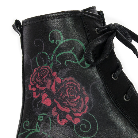 Maciejka 1609B-01/00-6 Black Lace-up Boots