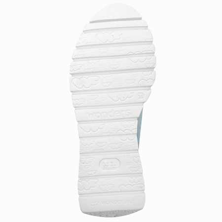 Wonders Women's Platform Half Shoes Bermuda