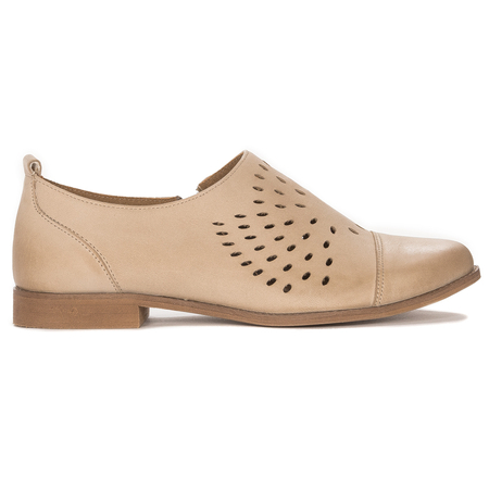 Maciejka 04936-04/00-5 Beige Flat Shoes