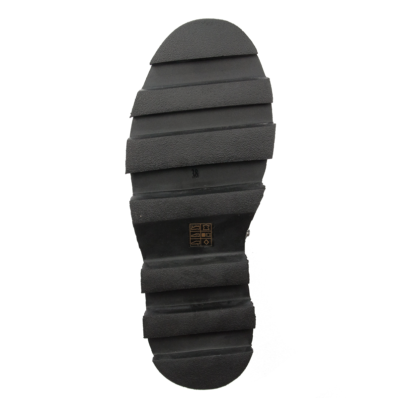 Black Venezia Black leather boots