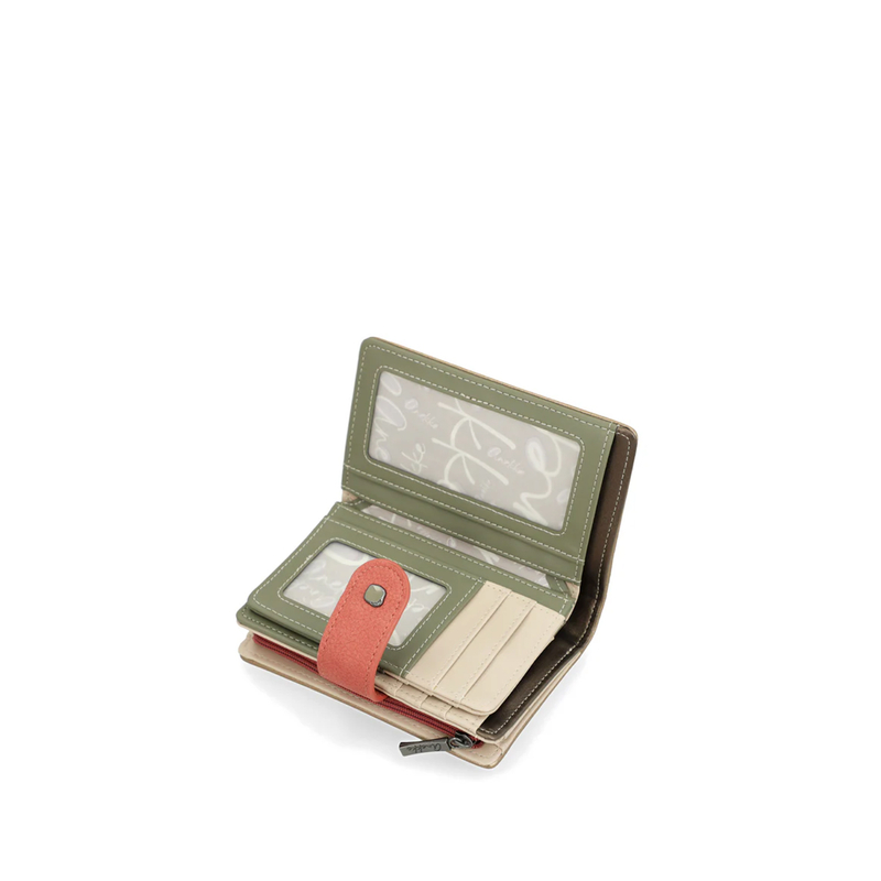 Anekke Ilustrowany Portfel Damski Organizer Wielokolorowy 42709-902