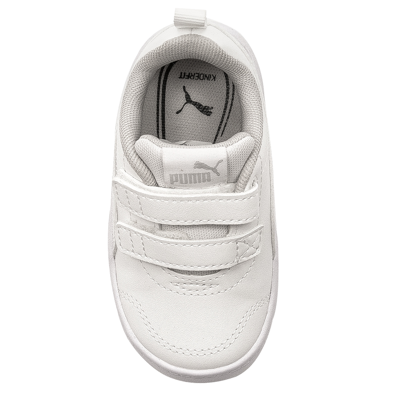 Puma Courtflex v2 V Inf White Velcro shoes for children