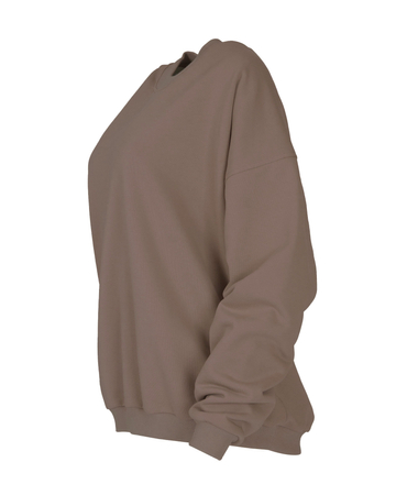 Opra Bluza Dresowa Nestie Kakao