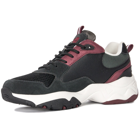Sneakersy Pepe Jeans PLS31277 999 Black Sloane Bass Czarne