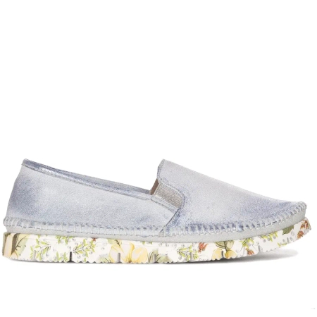 Maciejka 03512-40/00-0 Light Blue Flat Shoes