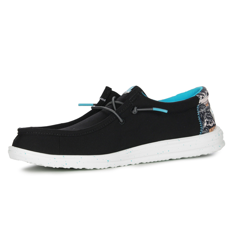 Hey Dude Mokasyny męskie Walley H2O Tropical Black czarne 