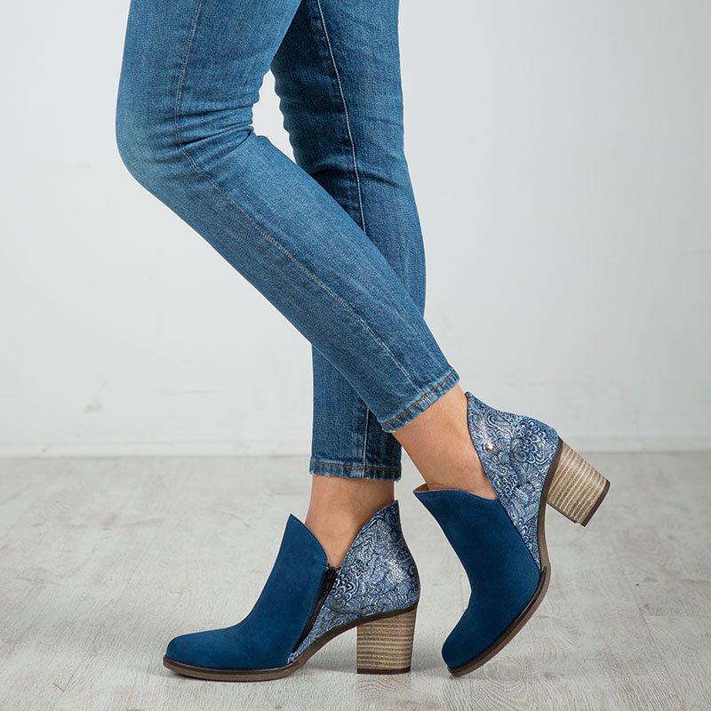Maciejka 04492-17/00-5 Navy Boots