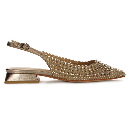 Alma En Pena Diva Bronze Pumps