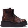 Maciejka Women's Leather Shoes Metallic Brown