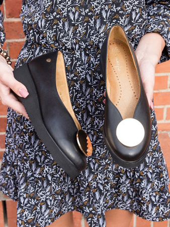 Maciejka 5315B-01/00-5 Black Flat Shoes