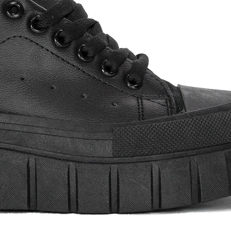 Women's Black Flat Shoes