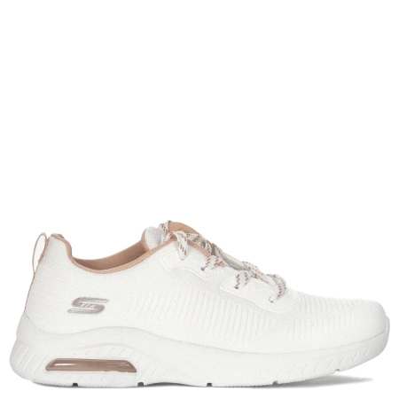 Skechers Sneakersy Damskie 117379OFWT Białe
