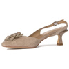 Alma En Pena Dark Beige Pumps V23170