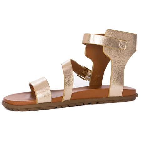 UGG Sandals Women Solivan Strap Gold