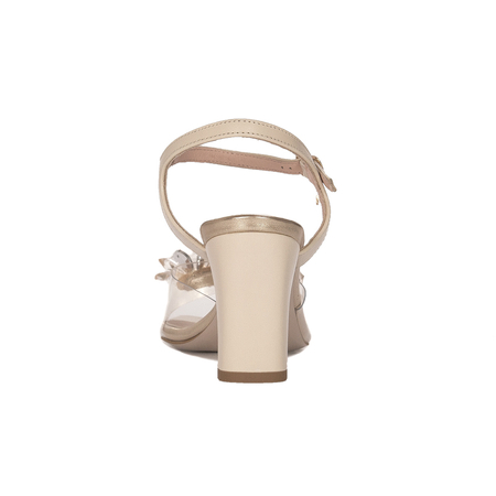 Visconi Women's leather Beige Sandals