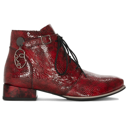 Maciejka Women's Leather Boots Red