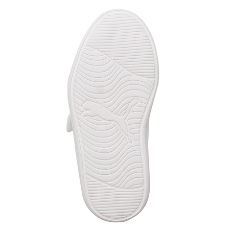 Puma Courtflex v2 V Inf White Velcro shoes for children